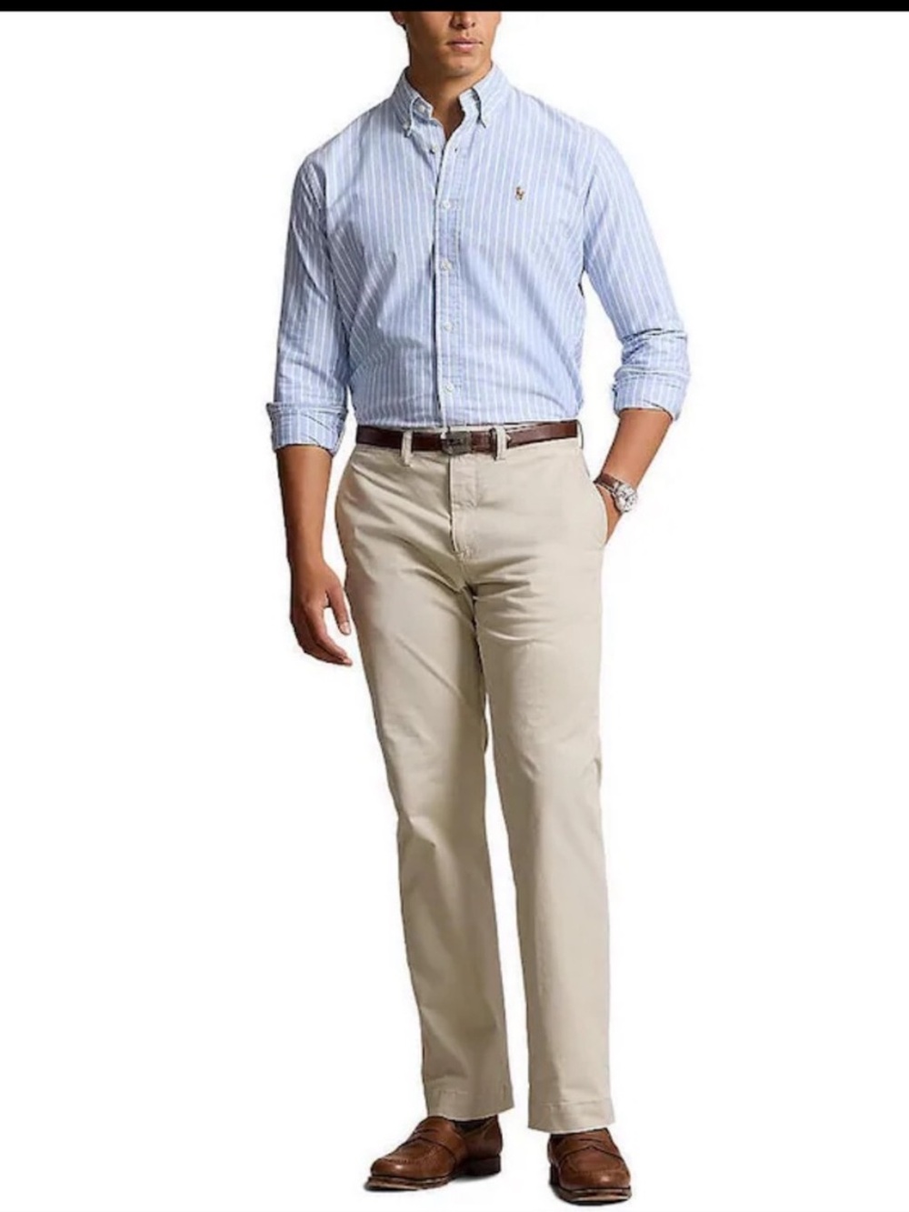 Polo by Ralph Lauren Men’s Summer Pants, 34 X 32, Classic Fit, 100% Cotton